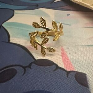 Palestine Olive Leaf Ring